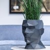 Designový obal na květináč ADONIS/antracit/40 cm