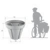 Velký květináč BIKEPOT