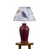 Stolní lampa keramika ERIS - bordó