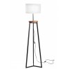 Černá stojací lampa trojnožka TRIPOD FLOKI