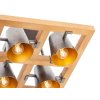 Dřevěné stropní svítidlo Smarter OAKER 01-3496