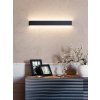 Černé nástěnné LED světlo Redo Pepas 01-3209/36W/3000K