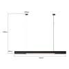 lampa wiszaca cali l led cct tuya czarna lp 13011p l bk smart (5)