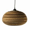 Závěsné světlo z kartonu ORGANIC L/35 cm/1x E27