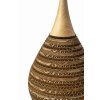 Papírový lustr z kartonu CONE S WOOD/20 cm/1x E27