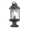 Venkovní retro lampa Kichler ASHLAND BAY M/1xE27/starý zinek