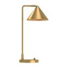 Stolní lampa do ložnice Elstead REMYCK TL-GD zlatá/1xE27