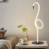 Stolní lampa plameňák Elstead FLAMINGO TL-WHT bílá/LED 6W