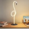 Stolní lampa plameňák Elstead FLAMINGO TL-WHT bílá/LED 6W