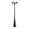 Redo EDMOND 9158 zahradní lampa 198 cm IP44/2xE27