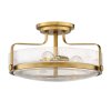 Elstead HARPER-SFM-HB-CS stropní světlo/antická mosaz/3xE27