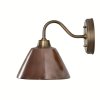 Keramické světlo na stěnu MILO Copper/měděná barva/stará mosaz