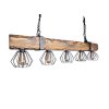 Světlo z trámu RUSTIC CAGE 120 cm 5xE27