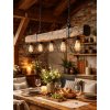Světlo z trámu RUSTIC CAGE 120 cm 5xE27