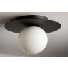 Černé stropní svítidlo koule ROBIN K-5437 1×G9