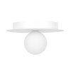 Bílé stropní svítidlo koule ROBIN K-5433 1×G9