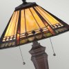 Elstead ARDEN-TL vitrážová lampa 60 cm 2x60W