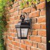 Venkovní vintage lucerna Elstead MOUNT VERNON S 32 cm starý bronz IP44 1xE27