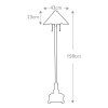 Vitrážová lampa Elstead INGLENOOK 158 cm 2xE27 60W