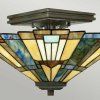 Vitážové stropní svítidlo Elstead INGLENOOK-SF 2xE27 36 cm