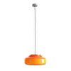Závěsné světlo nad stůl Artera BONBON 2.0 L ORANGE 40 cm 1xGX53 oranžové sklo