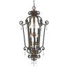 Elstead MARQUETTE B rustikální lustr 52 cm 6xE14 starý bronz