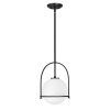 Designový lustr koule Elstead Somerset QN-SOMERSET-P-O-BK