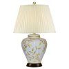 Stolní lampa Elstead Leaves 62 cm 1x E27 Zlatá bílá