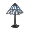Elstead INGLENOOK vitrážová stolní lampa 1x E14