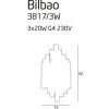 Nástěnné svítidlo Maxlight - BILBAO   3817/3W