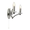 Designově nástěnné svítidlo Searchlight Ascot 41312-2CC