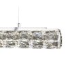 Moderní LED osvětlení s broušeným sklem 5861CC