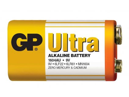 3925 alkalicka baterie gp ultra 6lf22 9v