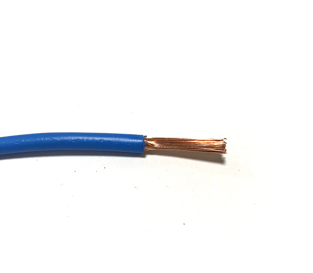 Kabel H07V-K 4 (CYA 4) Světle modrá