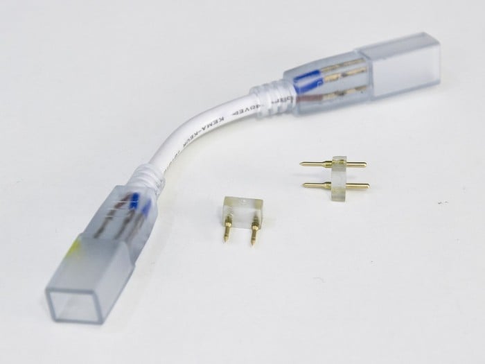 Spojka LED pásku na 230V s kabelem Varianta: Spojka LED pásku na 230V s kabelem
