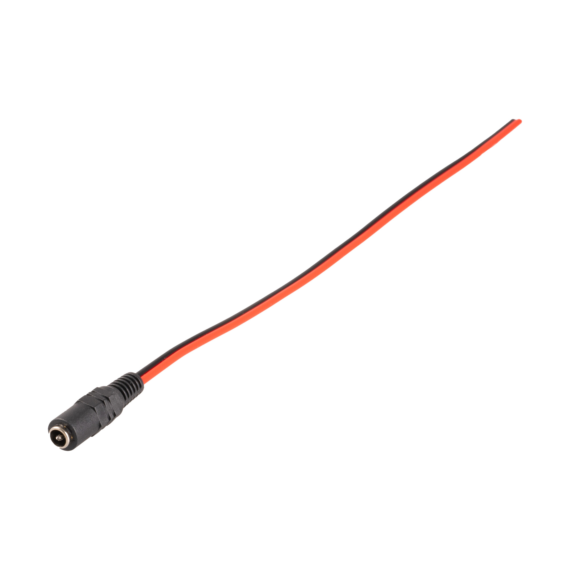 DC konektor napájecí s kabelem Varianta: Černo-červený 25cm (samice)