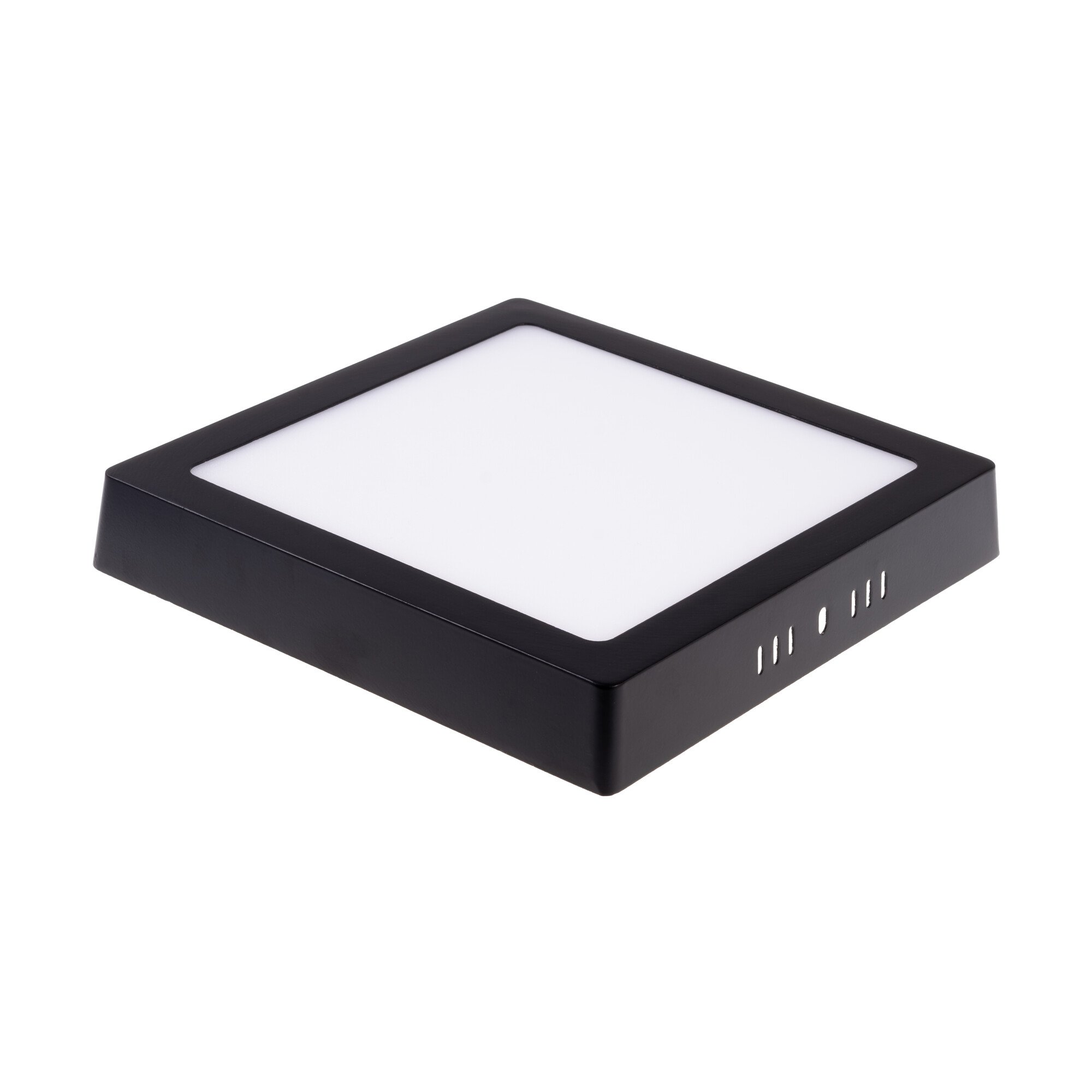 BPS18 LED panel 18W přisazený černý čtverec Varianta: Teplá bílá
