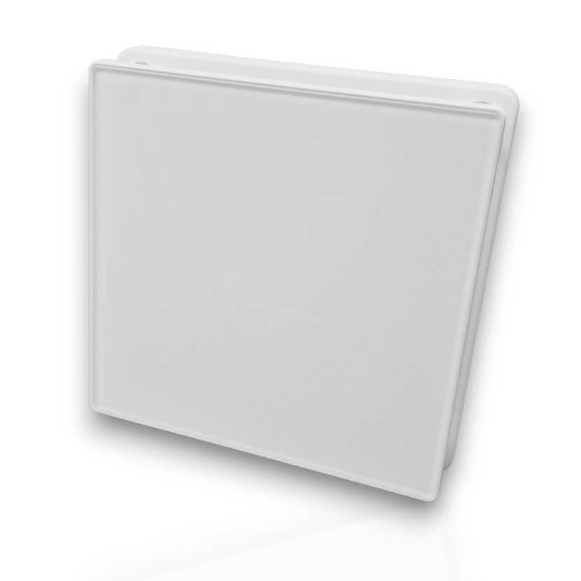 Ventilátor MLS100 sklo bílý