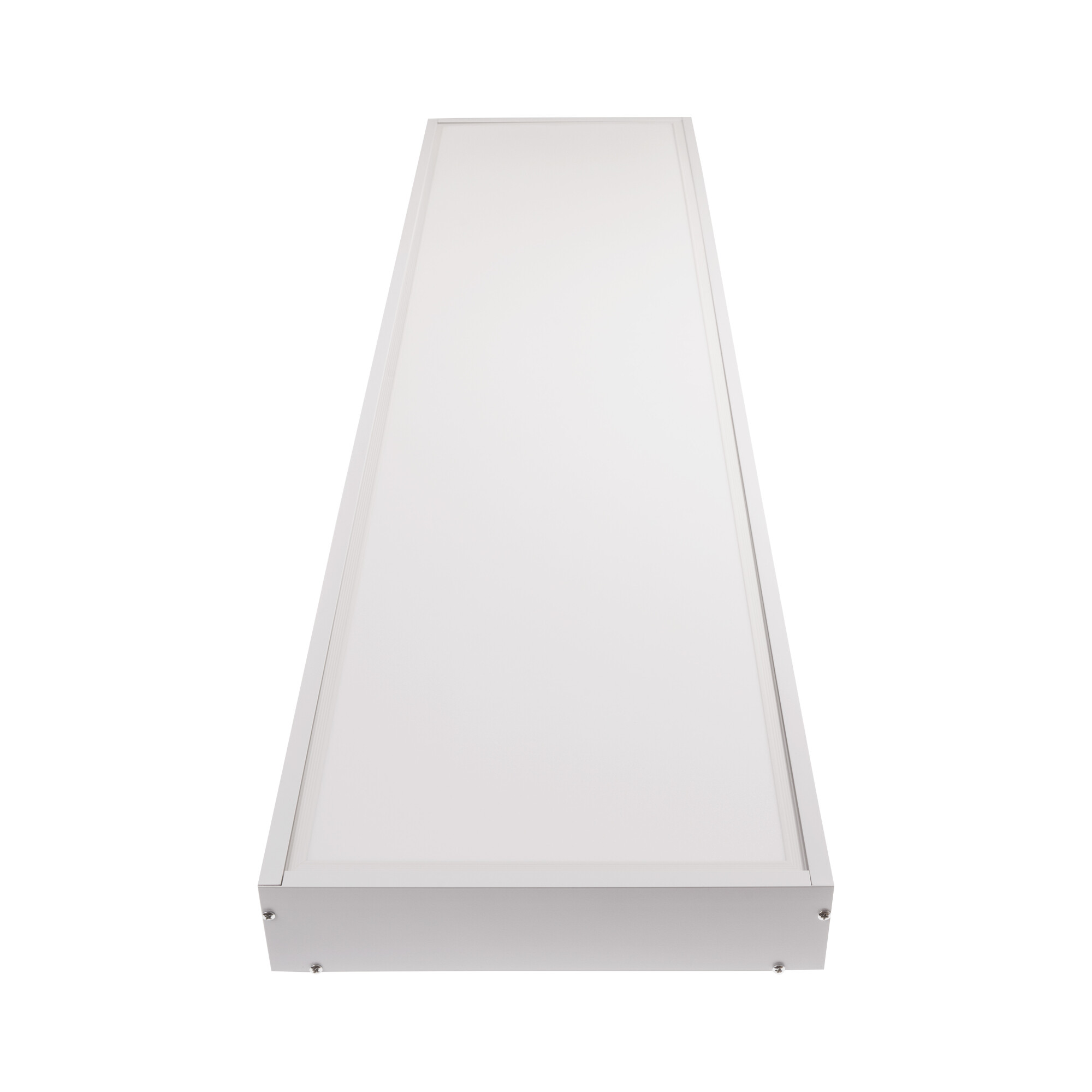 Rám LED panelu 30x120cm 65mm pro přisazení bílý Varianta: Rám LED panelu 30x120cm 65mm pro přisazení bílý