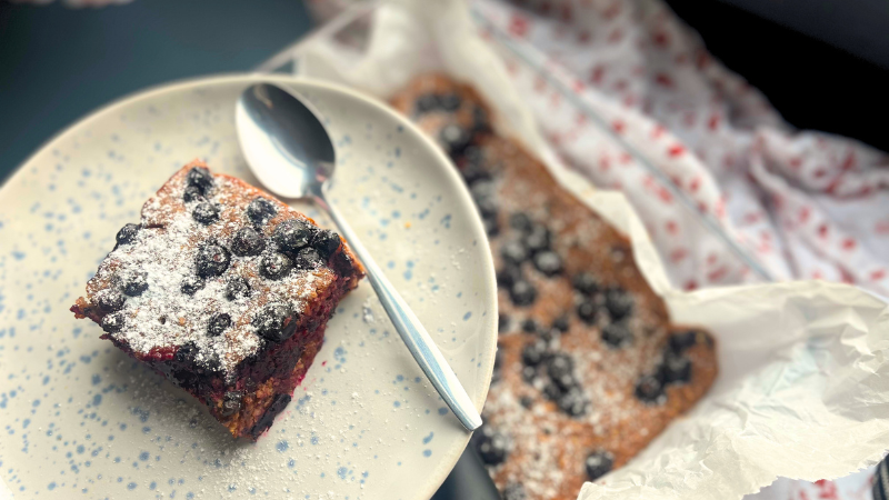 Rybízovo-čokoládová buchta🍫