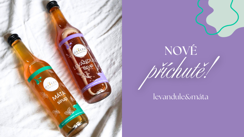 Nové příchutě sirupů!🌱