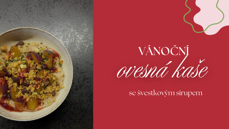 Švestková ovesná kaše🥣