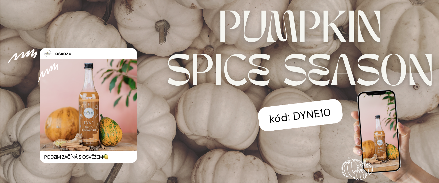 Pumpkin spice season je tady!