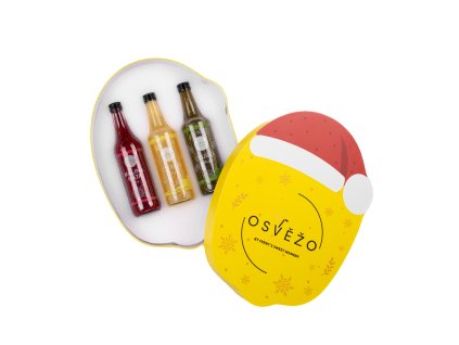 Vánoční balení tří Osvěžo sirupů
