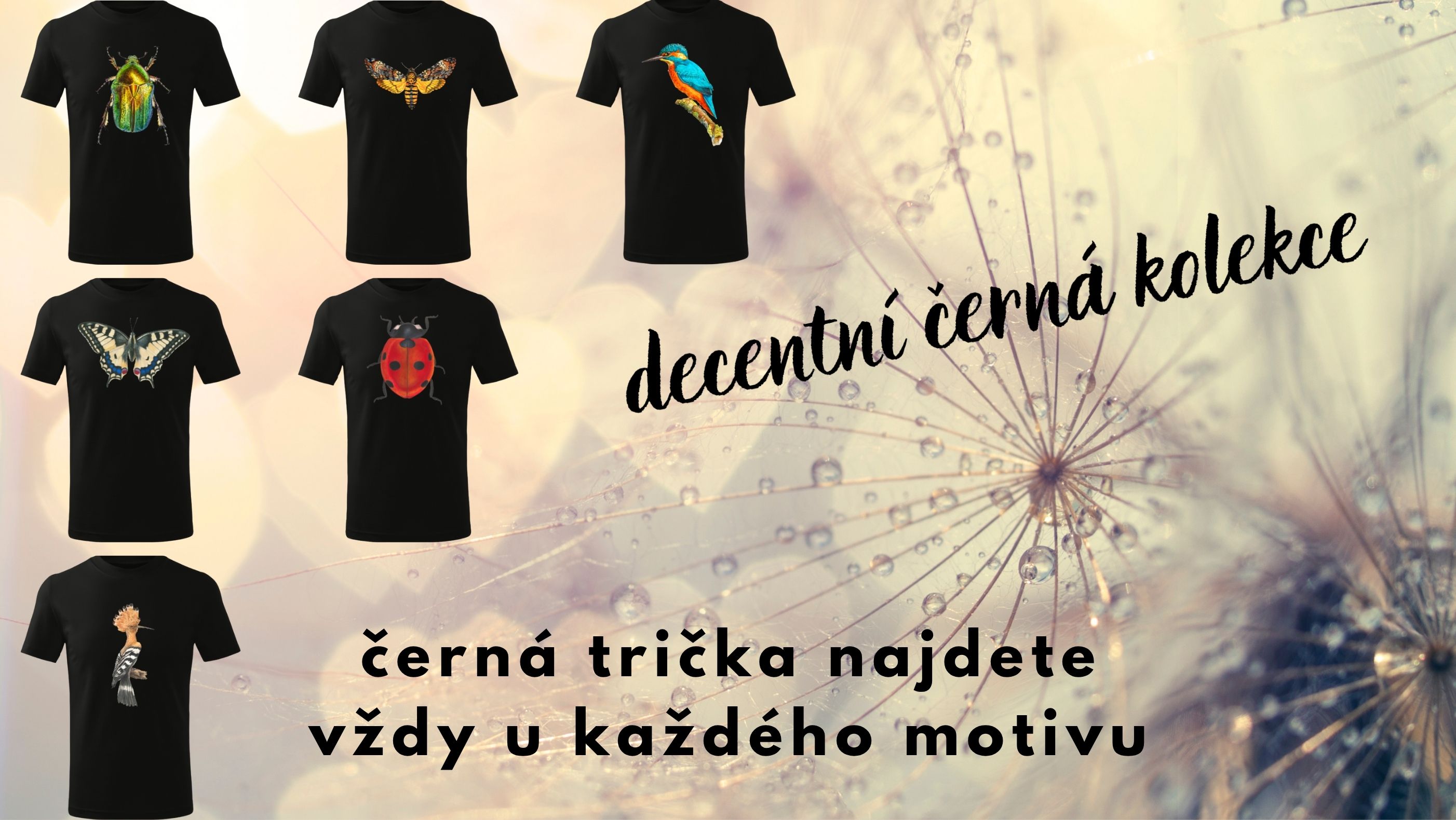 Decentní černá kolekce