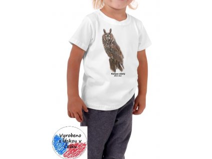 dětské tričko jožánek bílé