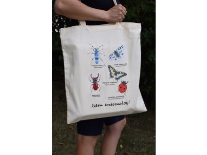 Bavlněná nákupní taška - Jsem entomolog!
