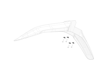 STD BU 0006 FRONT FENDER