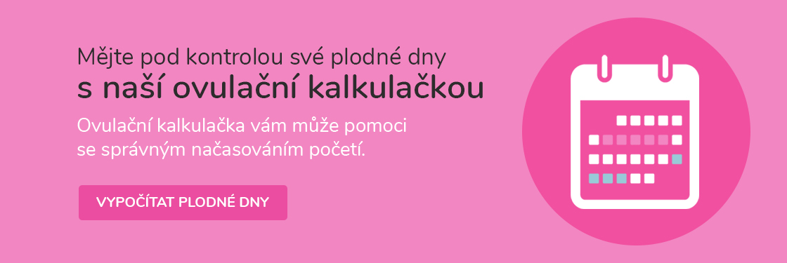 Mějte pod kontrolou své <b>plodné dny.</b>