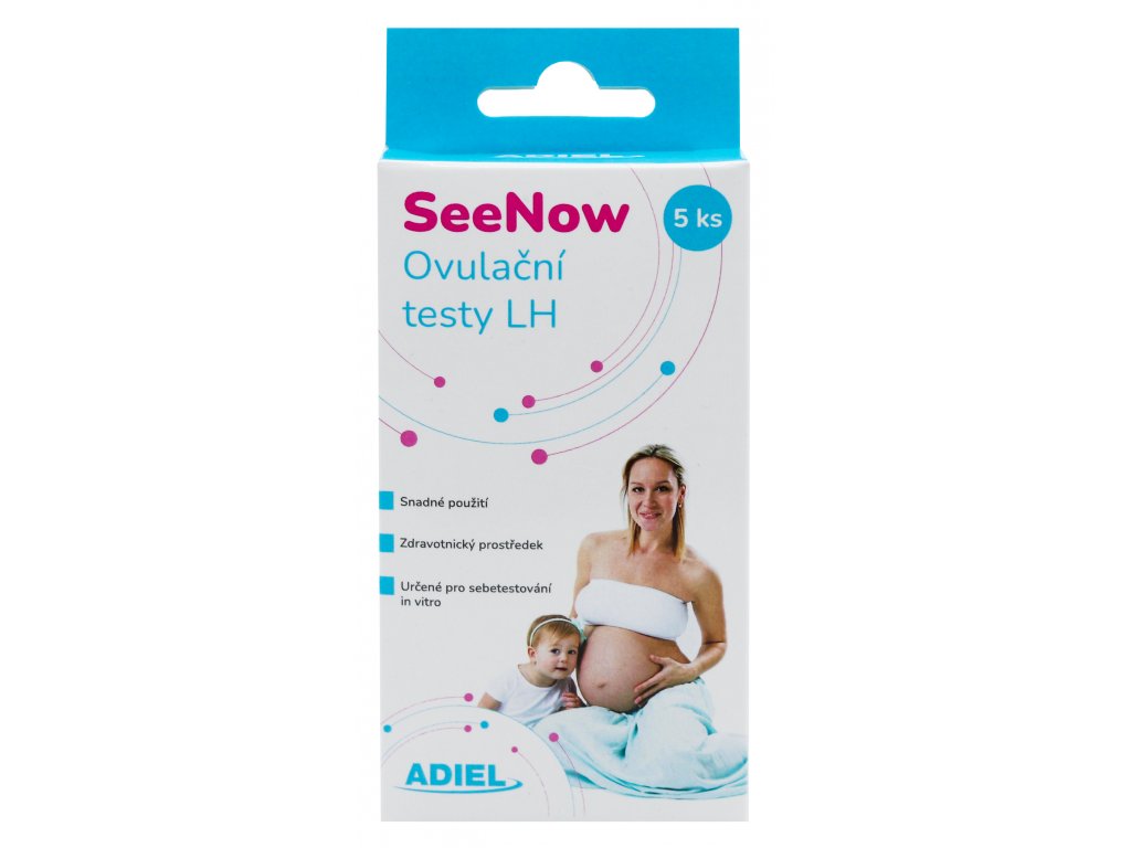 ADIEL SeeNow ovulační testy LH, 5 ks - Otehotnet.cz